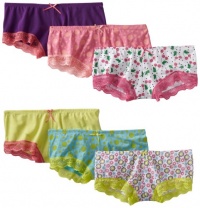 Intimo Women's Six Pack Boyshort Intimo Women's Six Pack Boyshort