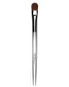 This smaller, distinctively tapered brush is perfect for applying concealer and eye makeup. Crafted from the finest quality hairs for mistake-proof, professional results. 5 Lucite handle. 