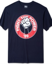 This cozy medium weight t-shirt by Swag Like Us is a throwback to Public Enemy's infamous 80's hit. This cozy medium weight t-shirt by Swag Like Us is a throwback to Public Enemy's infamous 80's hit.