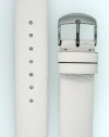 JP Leatherworks Leather Watchband Fits Philip Stein Large Size 2, 20mm White With Spring Bars