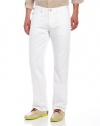 AG Adriano Goldschmied Men's Protege Straight Jean, White, 34