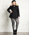 Zip up your style for the cold weather season with Dollhouse's plus size jacket-- it's a must-get!