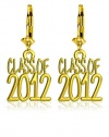 Small Class of 1955 Reunion Earrings, 11mm in 14K Yellow Gold