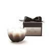 This elegantly scalloped D.L. & Co. candle contains a verdant fragrance blend of apple wood, vetiver, patchouli and oak moss. Comes in an exquisite black ribboned box for the perfect gift.