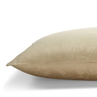 A lively floral jacquard in solid camel coordinates with the Verdonnet collection. Pillowcase features a hemstitched cuff. A lively floral jacquard in solid camel coordinates with the Verdonnet collection. Pillowcase features a hemstitched cuff.