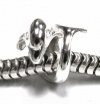 Sterling Silver Cute Dancing Dolphin Focal Bead Charm For Pandora Troll Chamilia Biagi European Jewelry