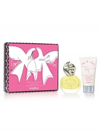 The cheerful doves of Soir de Lune are embellished by the shiny silver contours and the sparkling fuchsia background. The hearts around the box bring some contrast and modernism to the entire decoration. Feminine and cheerful, the Soir de Lune gift box enjoys itself with elegance. Set includes: Soir de Lune, 1 oz. and a Soir de Lune Body Cream , 1.7 oz. Made in France. The cheerful doves of Soir de Lune are embellished by the shiny silver contours and the sparkling fuchsia background. The hearts around the box bring some contrast and modernism to the entire decoration. Feminine and cheerful, the Soir de Lune gift box enjoys itself with elegance. Set includes: Soir de Lune, 1 oz. and a Soir de Lune Body Cream , 1.7 oz. Made in France.