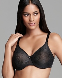 Cut a sleek shape in this ultra-supportive, minimizing bra from Chantelle. Style #1891.