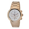 Philip Stein Men's 32-ARGW-RGSS Quartz Gold Plated Chronograph White Dial Watch