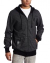 Famous Stars and Straps Men's Boh Marled Zip Hood Shirt