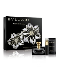 Captivating and caressing, Jasmin Noir is a precious floral - woody fragrance with multiple facets. Infinitely sensual and addictive, its seductive scent is sublimely revealed by Jasmin, a flower whose beauty is as pure as it is tantalizing.This set includes a 1.7 oz. EDP, a 2.5 oz. Bath & Shower Gel, and a 0.34 oz. Purse Spray. Notes:Top: Green Sap, Gardenia PetalsHeart: Sambac Jasmine Absolute, Satiny AlmondBase: Precious wood, Licorice, Tonka Bean Absolute Captivating and caressing, Jasmin Noir is a precious floral - woody fragrance with multiple facets. Infinitely sensual and addictive, its seductive scent is sublimely revealed by Jasmin, a flower whose beauty is as pure as it is tantalizing.This set includes a 1.7 oz. EDP, a 2.5 oz. Bath & Shower Gel, and a 0.34 oz. Purse Spray. Notes:Top: Green Sap, Gardenia PetalsHeart: Sambac Jasmine Absolute, Satiny AlmondBase: Precious wood, Licorice, Tonka Bean Absolute