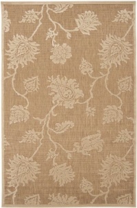 Area Rug 7x7 Square Indoor/Outdoor Natural-Ivory Color - Surya Portera Rug from RugPal Area Rug 7x7 Square Indoor/Outdoor Natural-Ivory Color - Surya Portera Rug from RugPal