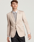 Understated yet polished, this sleek Burberry London Mansell sport coat is easily dressed up or down.