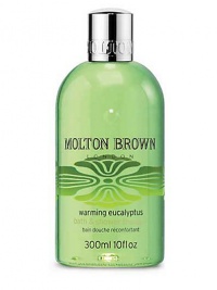 Named a Best Splurge in Allure Magazine's Best of Beauty October 2009. This reviving and warming tonic picks you up when you're run down and eases aches and chills. Eucalyptus oil warms tired muscles, tones sluggish skin and clears a stuffy head. 10 oz. Named a Best Splurge in Allure Magazine's Best of Beauty October 2009. This reviving and warming tonic picks you up when you're run down and eases aches and chills. Eucalyptus oil warms tired muscles, tones sluggish skin and clears a stuffy head. 10 oz.