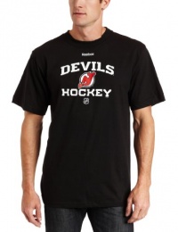 NHL New Jersey Devils Authoritative Team Short Sleeve Tee NHL New Jersey Devils Authoritative Team Short Sleeve Tee
