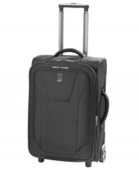 Light & right. A rugged, water-repellant construction is incredibly lightweight, so extra airline fees never rack up and you always carry in comfort. With an adjustable telescoping handle, this bag is the perfect fit for travelers of all heights, plus the packed interior, with full-length zippered lid pocket, keeps an eye on all the details. Lifetime warranty. Light & right. A rugged, water-repellant construction is incredibly lightweight, so extra airline fees never rack up and you always carry in comfort. With an adjustable telescoping handle, this bag is the perfect fit for travelers of all heights, plus the packed interior, with full-length zippered lid pocket, keeps an eye on all the details. Lifetime warranty.