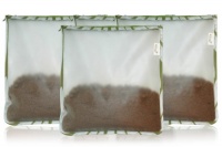 BlueAvocado Re-Zip Bulk Lunch Bag, Kiwi Wildflower, 4-Pack BlueAvocado Re-Zip Bulk Lunch Bag, Kiwi Wildflower, 4-Pack