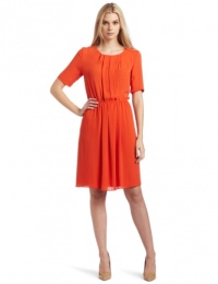 BCBGMAXAZRIA Women's Karia 3/4 Dolman Sleeve Dress BCBGMAXAZRIA Women's Karia 3/4 Dolman Sleeve Dress