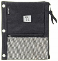 Top Flight Titanium Zipper Pencil Pouch with 4 Pockets, 8.125 x 9.75 Inches, 1 Pouch, Color May Vary (43049) Top Flight Titanium Zipper Pencil Pouch with 4 Pockets, 8.125 x 9.75 Inches, 1 Pouch, Color May Vary (43049)