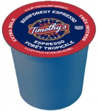 Timothy's World Coffee Rainforest Espresso K-Cup (48 count) Timothy's World Coffee Rainforest Espresso K-Cup (48 count)