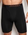 From Jockey's Classic Stretch Collection: A two-pack of full-coverage Midway Briefs in cotton with 10 percent spandex added for the ultimate in comfort stretch.