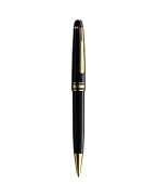 A fine pen that exudes classic sophistication and uncommon style from Montblanc, with gold-plated detail for an opulent touch.