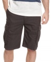 Your summer staple, crafted in cool cargo style from Nautica.
