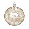 Artfully crafted by hand of blown glass in traditional shades of green, red, silver and gold, these Waterford ornaments add nostalgic warmth and sparkle to the holiday tree.