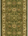 Safavieh Lyndhurst Collection LNH212C Sage and Ivory Area Runner, 2-Feet 3-Inch by 16-Feet