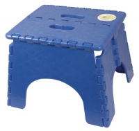 B&R Plastics 101-6B-BLUE EZ Foldz Step Stool B&R Plastics 101-6B-BLUE EZ Foldz Step Stool