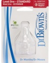 Dr. Brown's 2 Pack Natural Flow Level 1 Standard Nipple