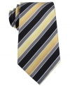 Accent any polished combination with this timeless striped tie from Sean John.