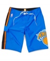 New York Knicks fans, show your support in style with these Quiksilver NBA board shorts.
