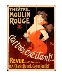 Advertising the one-and-only Moulin Rouge, this show-stopping sign adds dramatic flourish to any room. Old-world Parisian glamor abounds in the featured cabaret star, a beauty for vintage-style art collectors and theater enthusiasts alike. Advertising the one-and-only Moulin Rouge, this show-stopping sign adds dramatic flourish to any room. Old-world Parisian glamor abounds in the featured cabaret star, a beauty for vintage-style art collectors and theater enthusiasts alike.