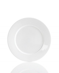 Set 5-star standards for your table with this sleek round salad plate from Hotel Collection. Balancing a delicate look and exceptional durability, the translucent Bone China collection of dinnerware and dishes is designed to cater virtually any occasion. Set 5-star standards for your table with this sleek round salad plate from Hotel Collection. Balancing a delicate look and exceptional durability, the translucent Bone China collection of dinnerware and dishes is designed to cater virtually any occasion.