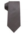 With a natty throwback pattern, this houndstooth skinny tie from Bar III is instantly dapper.
