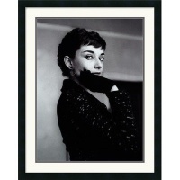 Audrey Hepburn Framed Art Print Framed Decorative Art Print - 20 x 24 Audrey Hepburn Framed Art Print Framed Decorative Art Print - 20 x 24