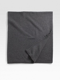 Classic comfort is woven with baby braids in pure, luxurious cashmere. Ribbed edges Two-ply yarn 42 X 72 Cashmere; dry clean Imported Classic comfort is woven with baby braids in pure, luxurious cashmere. Ribbed edges Two-ply yarn 42 X 72 Cashmere; dry clean Imported