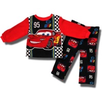 CARS Lightning McQueen Fleece Pajamas For Toddler Boys - 2T