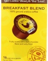 CBTL Breakfast Blend Brew Coffee Capsules By The Coffee Bean & Tea Leaf, 16-Count Box