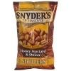 Snyder's of Hanover Honey Mustard & Onion Nibbler Pretzels, 10-Ounce Packages (Pack of 12)