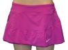 NIKE Women's Set Point Dri-Fit Tennis Skirt w/ Built in Shorts-Magenta