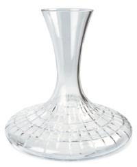 With a classic linear cut in striking crystal, the handcrafted Cocktail Party wine decanter creates a stir with sophisticated Lauren Ralph Lauren style. With a classic linear cut in striking crystal, the handcrafted Cocktail Party wine decanter creates a stir with sophisticated Lauren Ralph Lauren style.