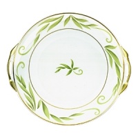 Frivole combines daring originality with soft feminity to create a sophisticated design for the table. Sprawling leaf-work designs add exuberant elegance to this whimsical pattern. Coordinating colors of amethyst and sage with gold trim allow versatility when entertaining formally or casually. Frivole combines daring originality with soft feminity to create a sophisticated design for the table. Sprawling leaf-work designs add exuberant elegance to this whimsical pattern. Coordinating colors of amethyst and sage with gold trim allow versatility when entertaining formally or casually.