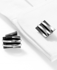 Button-up your tailored look with these cufflinks from Kenneth Cole New York.