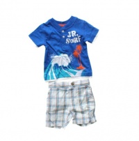 Greendog, Baby Boys / Infants 2 Piece T Shirt and Shorts Set, 6 - 9 Months Greendog, Baby Boys / Infants 2 Piece T Shirt and Shorts Set, 6 - 9 Months