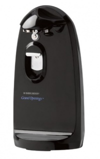 Black & Decker CO1200B Grand Openings II Extra-Tall Electric Can Opener, Black Black & Decker CO1200B Grand Openings II Extra-Tall Electric Can Opener, Black