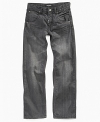 Keep it fresh. These LRG jeans button up and complement his modern, laid-back style. Keep it fresh. These LRG jeans button up and complement his modern, laid-back style.