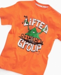 Growth spurt. Expand his casual style roots with this graphic t-shirt from LRG. Growth spurt. Expand his casual style roots with this graphic t-shirt from LRG.