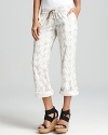 Comfort meets high style in these Element pants, emboldened by a trend-right ikat print.